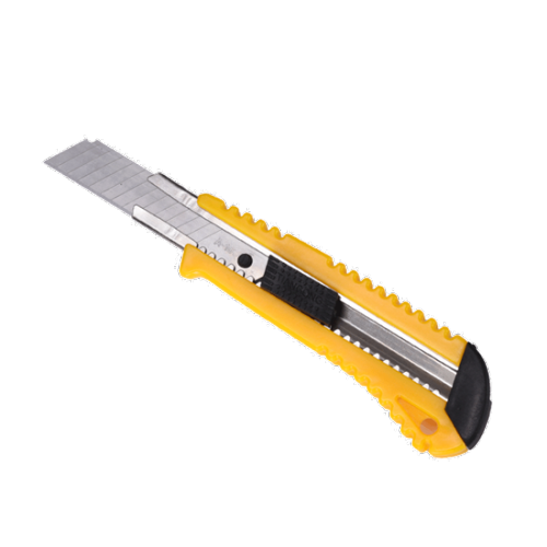 Couteau utilitaire à lame amovible en acier inoxydable de 9 mm